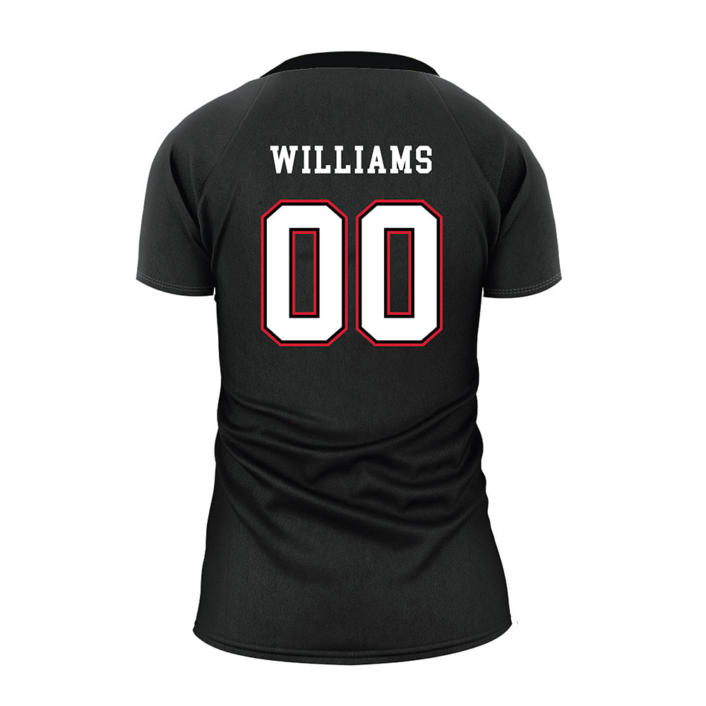 Minot State - NCAA Women's Volleyball : Sophie Williams - Black Volleyball Jersey-1
