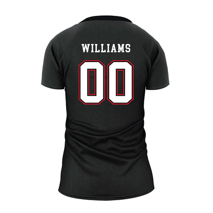 Minot State - NCAA Women's Volleyball : Sophie Williams - Black Volleyball Jersey-1
