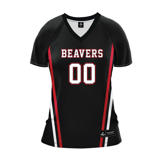 Minot State - NCAA Women's Volleyball : Sophie Williams - Black Volleyball Jersey-0