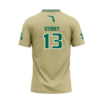 USF - NCAA Baseball : Easton Storey - Sand Jersey-1