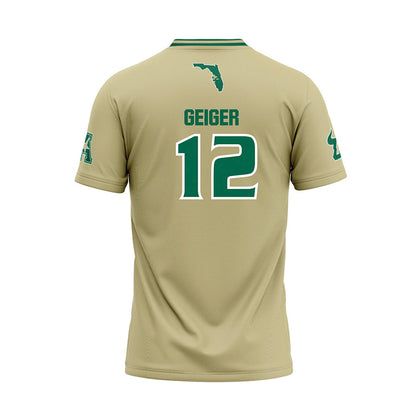USF - NCAA Baseball : Jackson Geiger - Sand Jersey-1