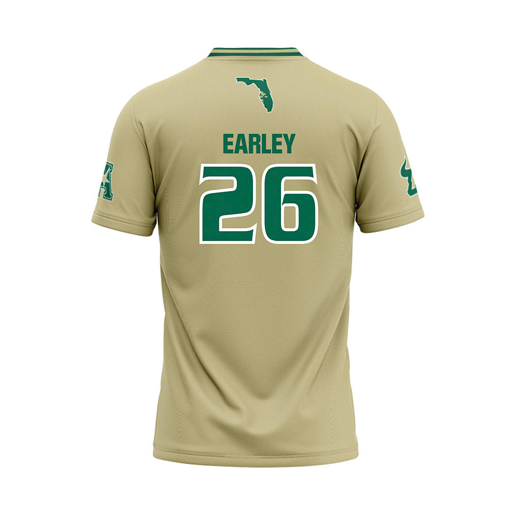USF - NCAA Baseball : Nathan Earley - Sand Jersey-1