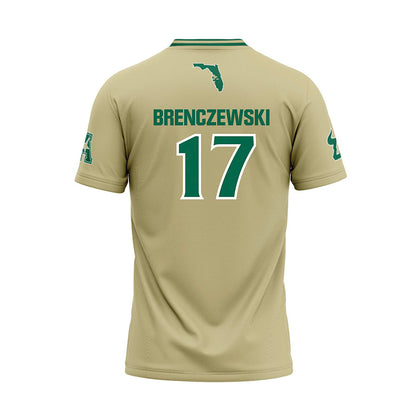 USF - NCAA Baseball : Joey Brenczewski - Sand Jersey-1