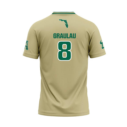 USF - NCAA Baseball : Gabe Graulau - Sand Jersey-1