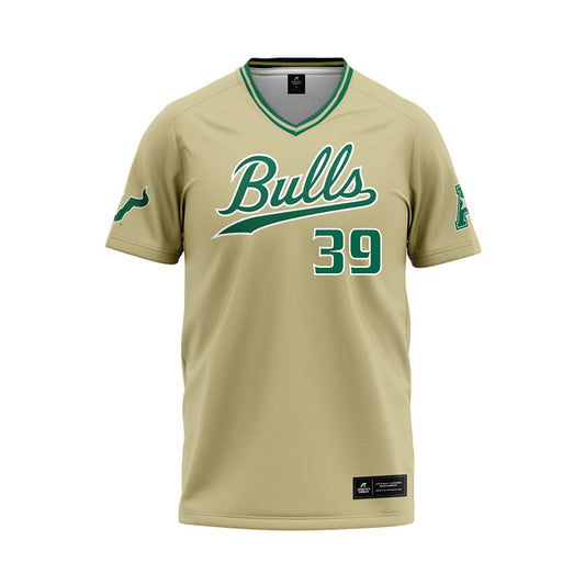 USF - NCAA Baseball : Nolan Bernard - Sand Jersey-0