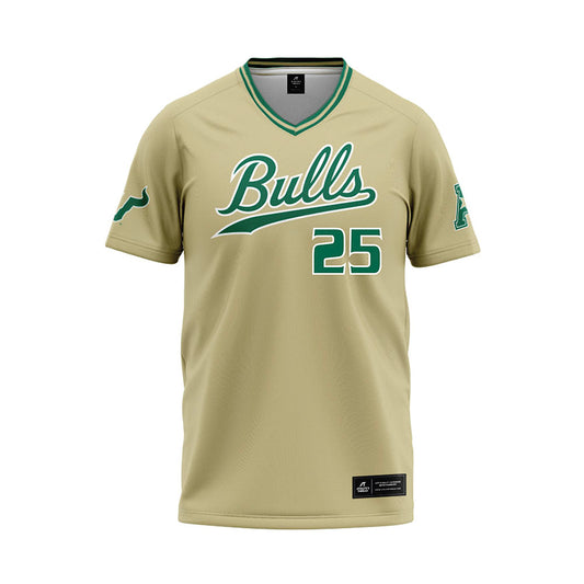 USF - NCAA Baseball : Brayden Giesler - Sand Jersey-0