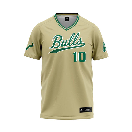 USF - NCAA Baseball : Jack Lutz - Sand Jersey-0