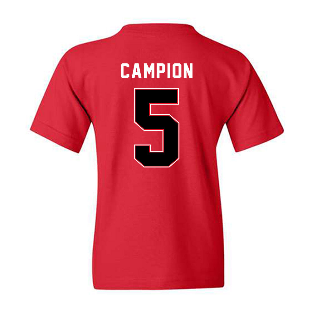 SIUE - NCAA Men's Basketball : Jack Campion - Classic Shersey Youth T-Shirt-1