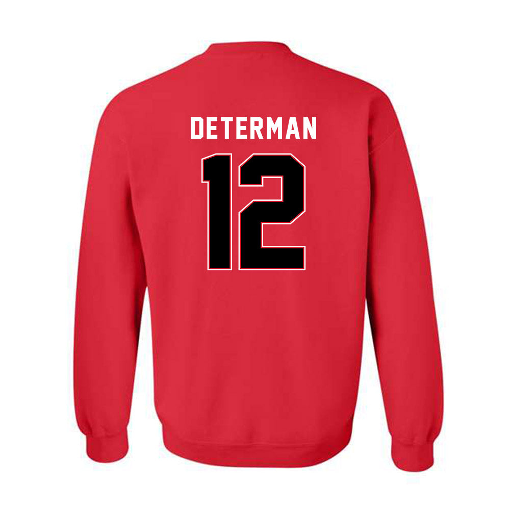 SIUE - NCAA Women's Volleyball : Maddie Determan - Classic Shersey Crewneck Sweatshirt-1