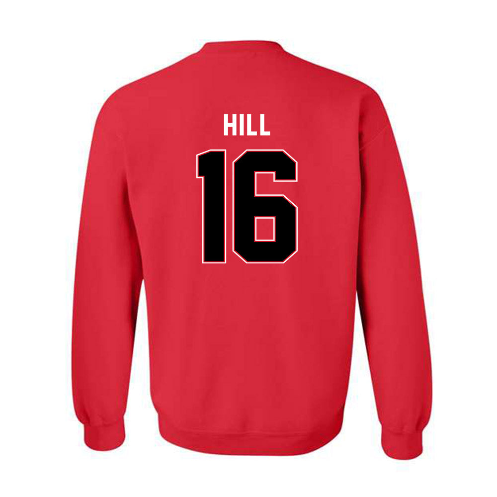 SIUE - NCAA Men's Soccer : Garrison Hill - Classic Shersey Crewneck Sweatshirt-1