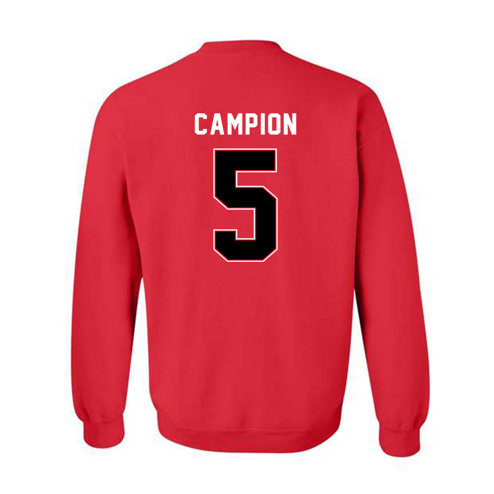 SIUE - NCAA Men's Basketball : Jack Campion - Classic Shersey Crewneck Sweatshirt-1