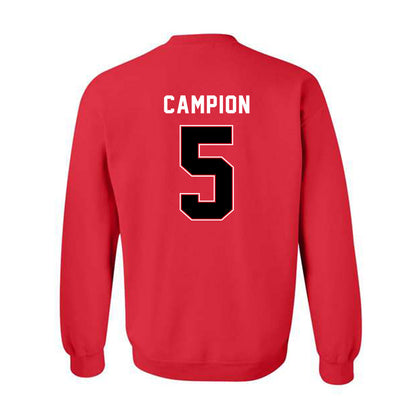 SIUE - NCAA Men's Basketball : Jack Campion - Classic Shersey Crewneck Sweatshirt-1
