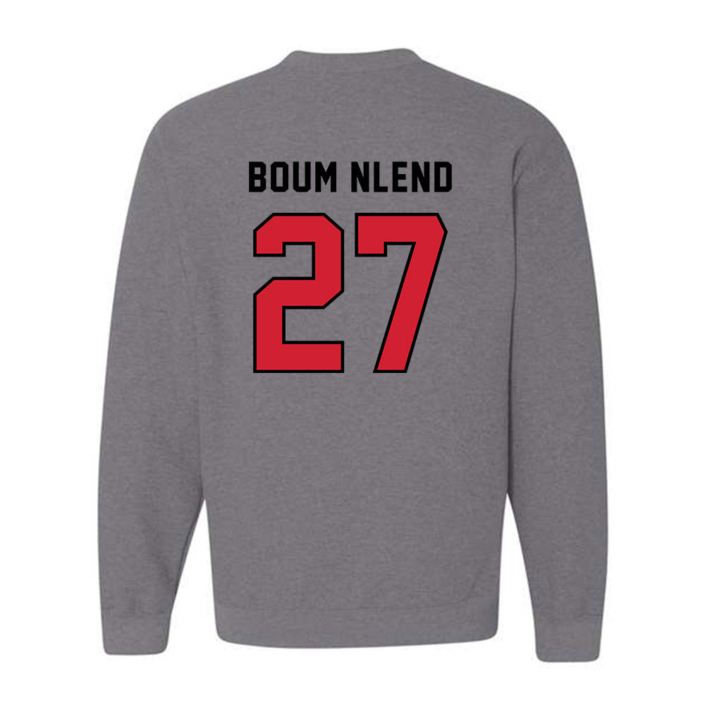 SIUE - NCAA Men's Soccer : Amos Boum Nlend - Classic Shersey Crewneck Sweatshirt-1