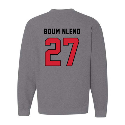SIUE - NCAA Men's Soccer : Amos Boum Nlend - Classic Shersey Crewneck Sweatshirt-1