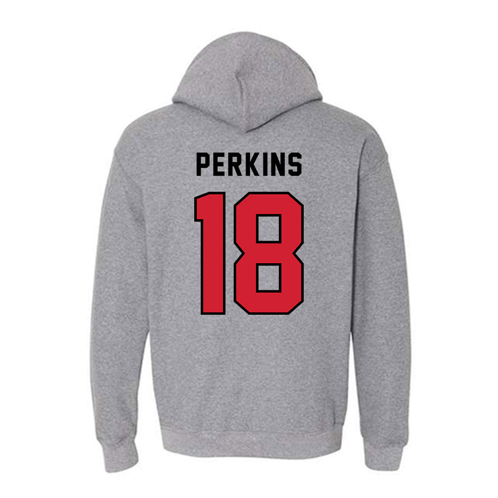 SIUE - NCAA Men's Soccer : Ben Perkins - Classic Shersey Hooded Sweatshirt-1