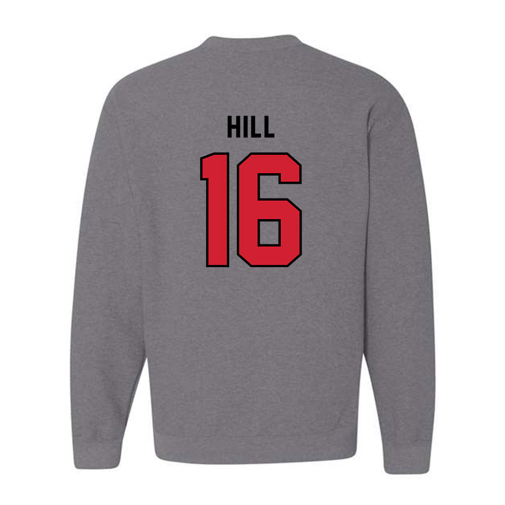 SIUE - NCAA Men's Soccer : Garrison Hill - Classic Shersey Crewneck Sweatshirt-1