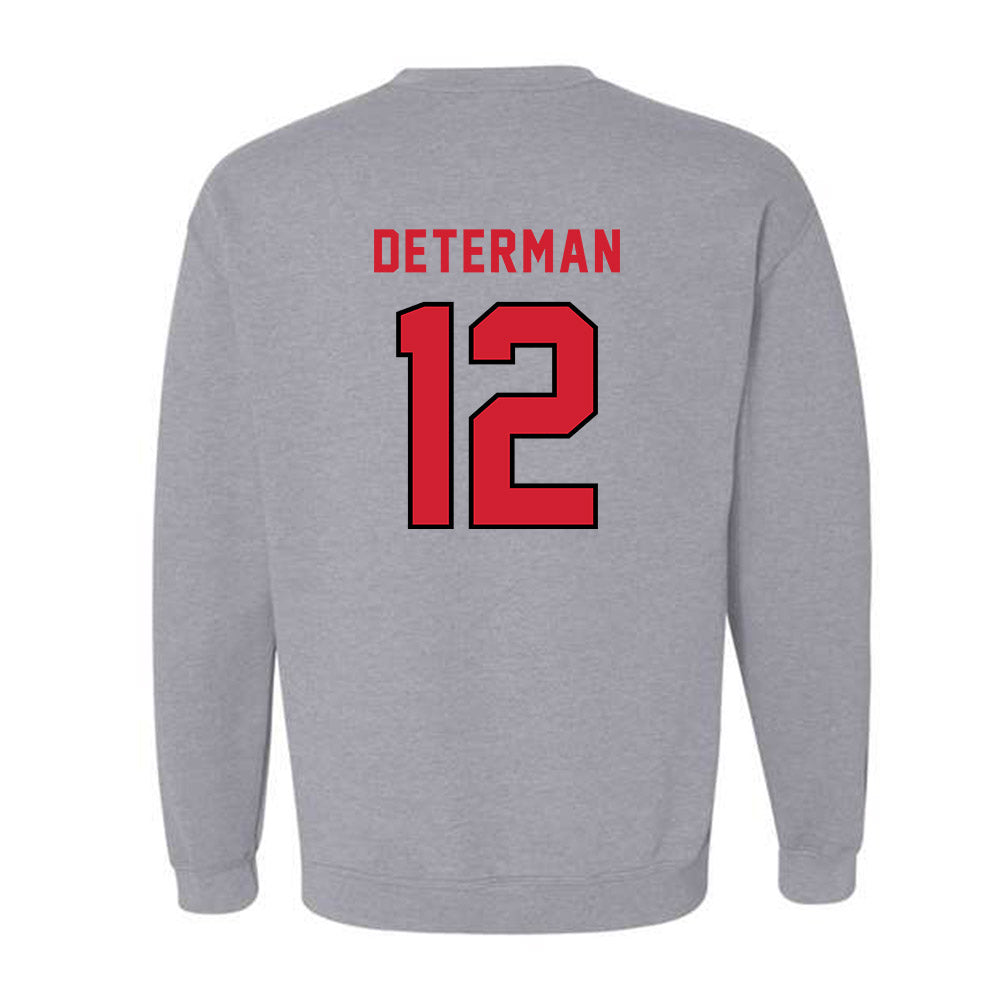 SIUE - NCAA Women's Volleyball : Maddie Determan - Classic Shersey Crewneck Sweatshirt-1