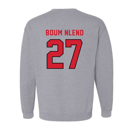 SIUE - NCAA Men's Soccer : Amos Boum Nlend - Classic Shersey Crewneck Sweatshirt-1