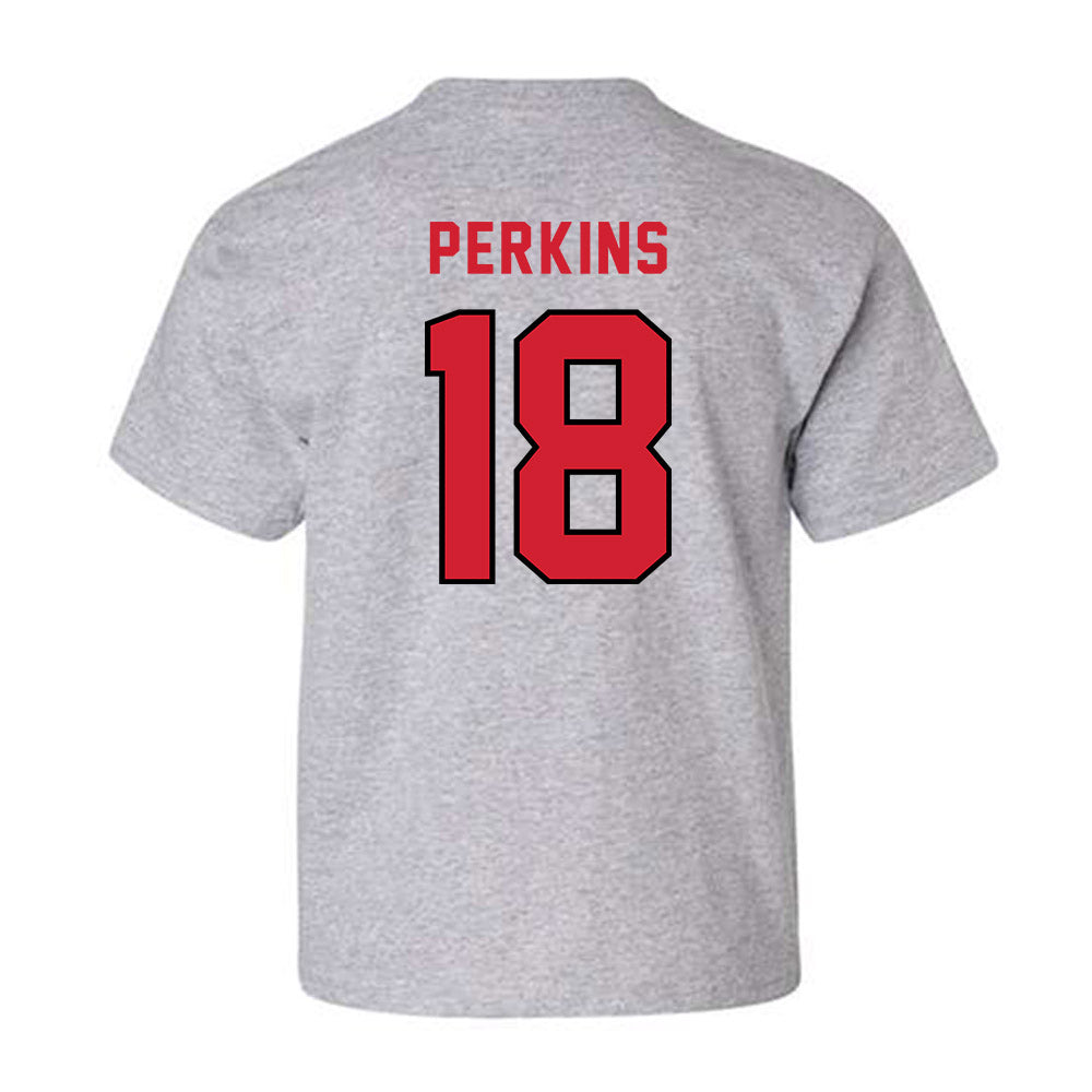 SIUE - NCAA Men's Soccer : Ben Perkins - Classic Shersey Youth T-Shirt-1