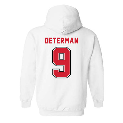 SIUE - NCAA Women's Volleyball : Maddie Determan - Classic Shersey Hooded Sweatshirt-1