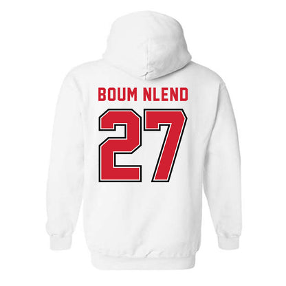 SIUE - NCAA Men's Soccer : Amos Boum Nlend - Classic Shersey Hooded Sweatshirt-1
