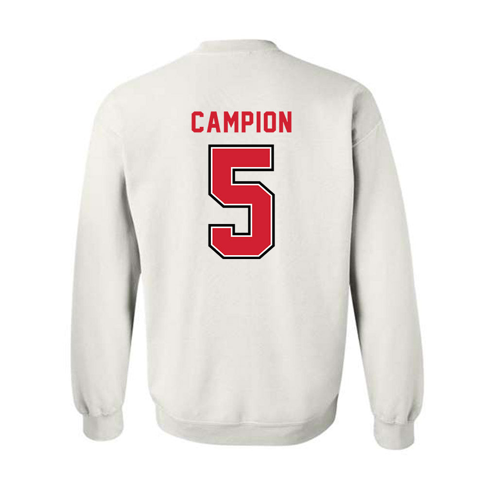 SIUE - NCAA Men's Basketball : Jack Campion - Classic Shersey Crewneck Sweatshirt-1