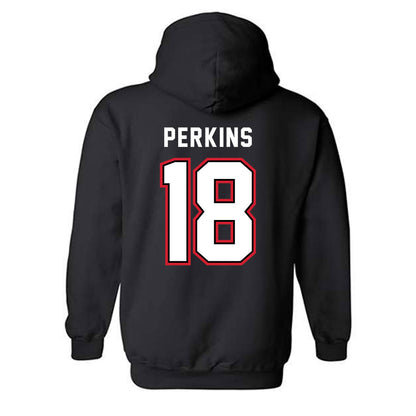 SIUE - NCAA Men's Soccer : Ben Perkins - Classic Shersey Hooded Sweatshirt-1
