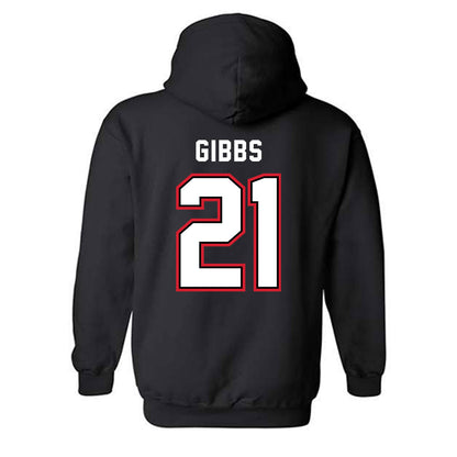 SIUE - NCAA Men's Soccer : Ryley Gibbs - Classic Shersey Hooded Sweatshirt-1