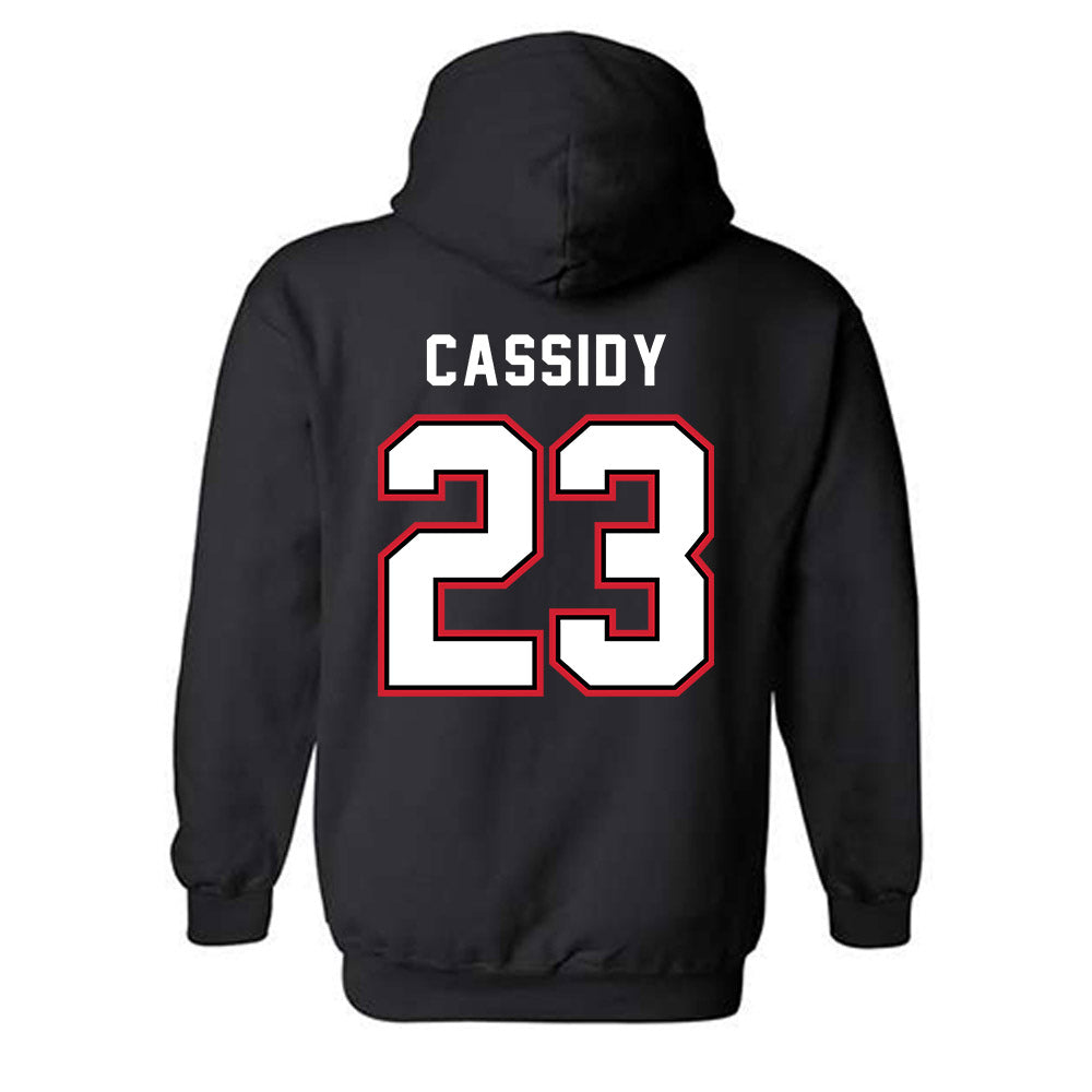 SIUE - NCAA Women's Basketball : Kaitlin Cassidy - Classic Shersey Hooded Sweatshirt-1