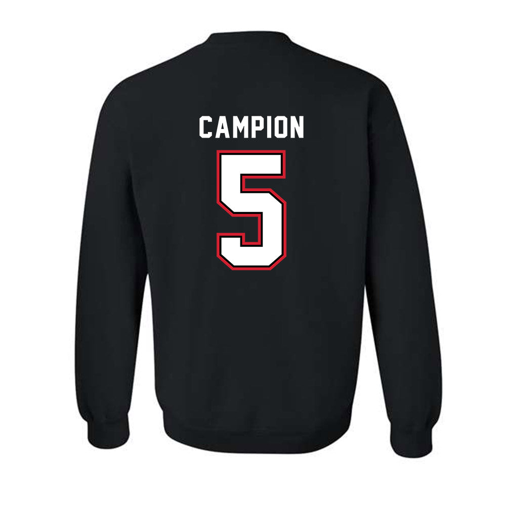 SIUE - NCAA Men's Basketball : Jack Campion - Classic Shersey Crewneck Sweatshirt-1