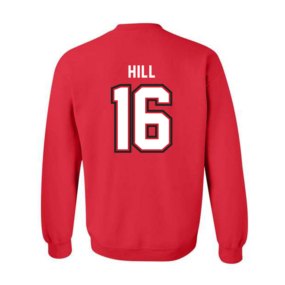 SIUE - NCAA Men's Soccer : Garrison Hill - Classic Shersey Crewneck Sweatshirt-1