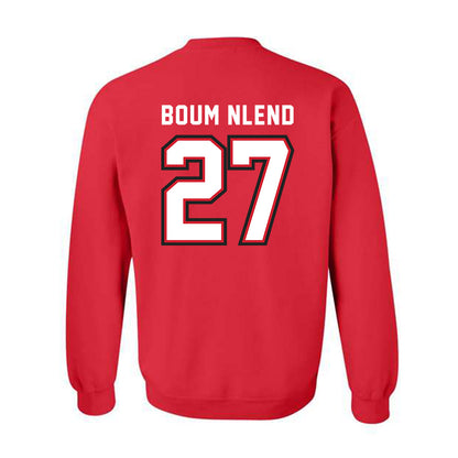 SIUE - NCAA Men's Soccer : Amos Boum Nlend - Classic Shersey Crewneck Sweatshirt-1