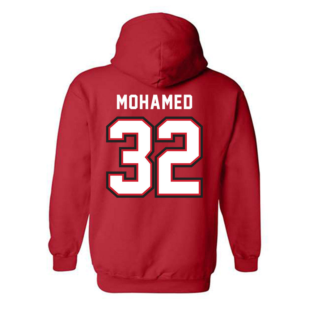 SIUE - NCAA Women's Basketball : Syanne Mohamed - Classic Shersey Hooded Sweatshirt-1