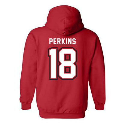 SIUE - NCAA Men's Soccer : Ben Perkins - Classic Shersey Hooded Sweatshirt-1
