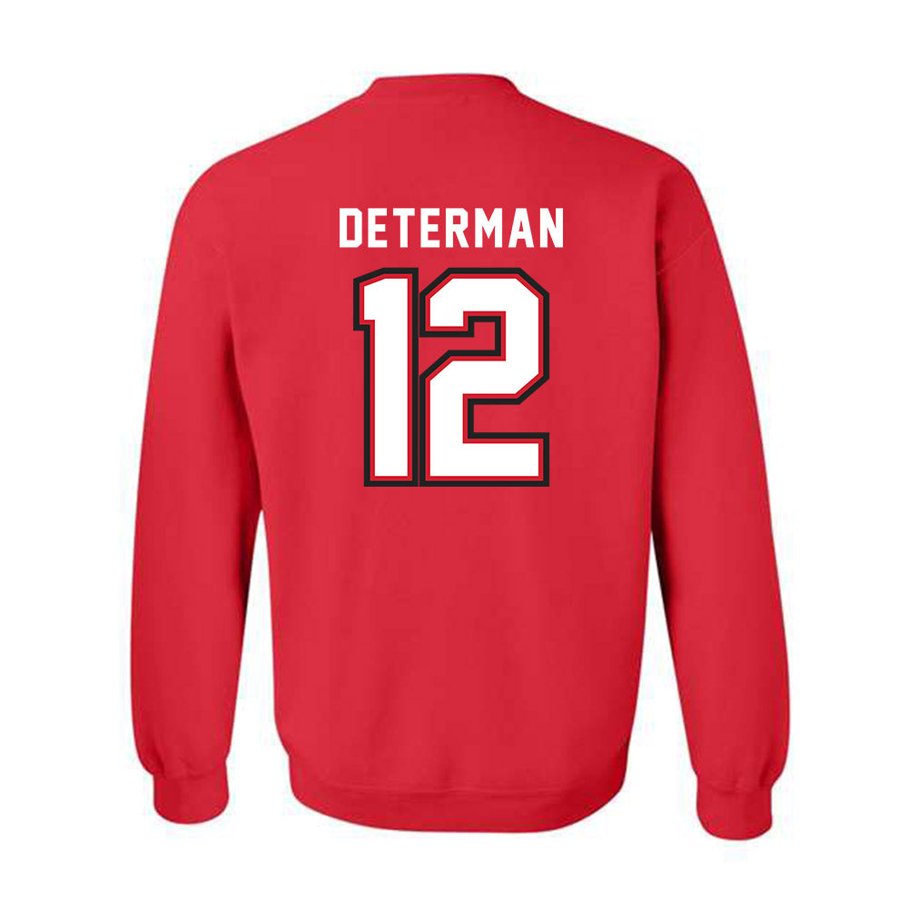 SIUE - NCAA Women's Volleyball : Maddie Determan - Classic Shersey Crewneck Sweatshirt-1