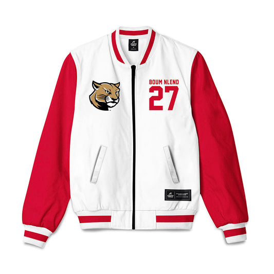SIUE - NCAA Men's Soccer : Amos Boum Nlend - Bomber Jacket-0
