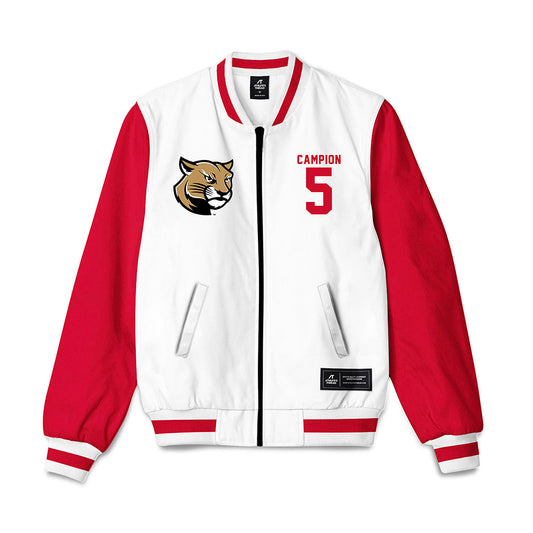 SIUE - NCAA Men's Basketball : Jack Campion - Bomber Jacket-0