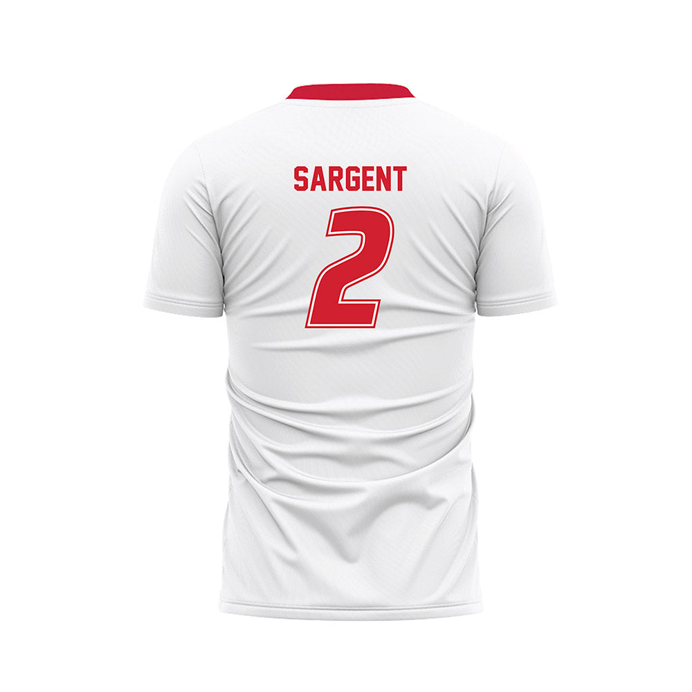 SIUE - NCAA Men's Soccer : Tyler Sargent - White Soccer Jersey-1