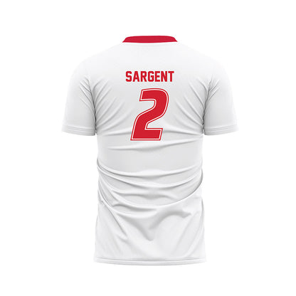 SIUE - NCAA Men's Soccer : Tyler Sargent - White Soccer Jersey-1