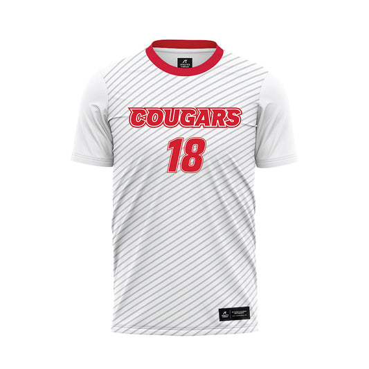 SIUE - NCAA Men's Soccer : Ben Perkins - White Soccer Jersey-0