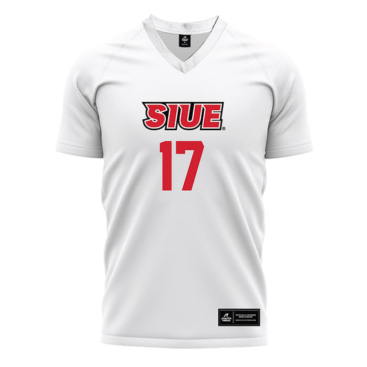 SIUE - NCAA Women's Soccer : Tori Bockstadter - White Soccer Jersey-0