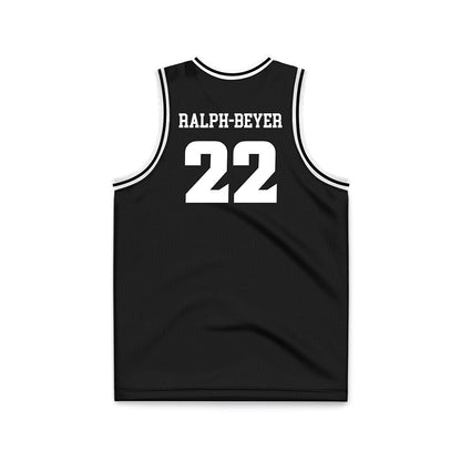 VCU - NCAA Men's Basketball : Nyle Ralph-beyer - Black Basketball Jersey-1