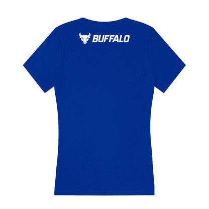 Buffalo - NCAA Women's Soccer : Lexie Thompson - Individual Caricature Women's V-Neck T-Shirt-1