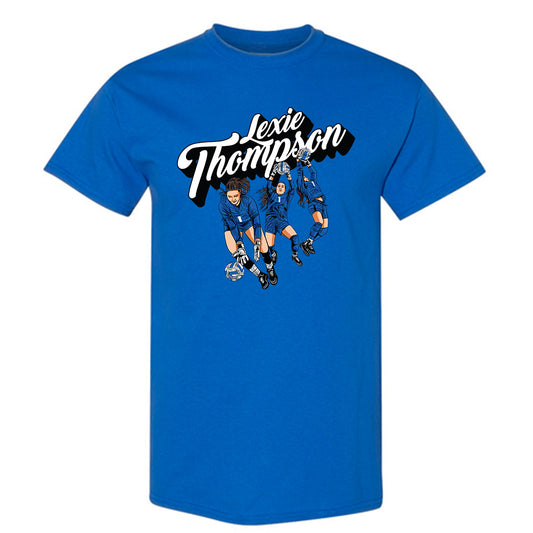 Buffalo - NCAA Women's Soccer : Lexie Thompson - Individual Caricature T-Shirt-0
