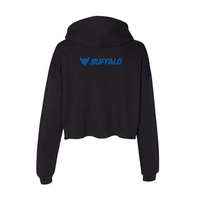 Buffalo - NCAA Women's Soccer : Lexie Thompson - Individual Caricature Women's Crop Fleece Hoodie-1