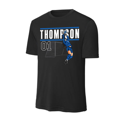 Buffalo - NCAA Women's Soccer : Lexie Thompson - Individual Caricature Activewear T-Shirt-0