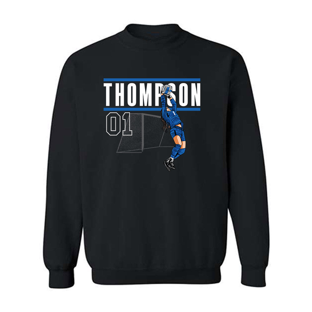 Buffalo - NCAA Women's Soccer : Lexie Thompson - Individual Caricature Crewneck Sweatshirt-0
