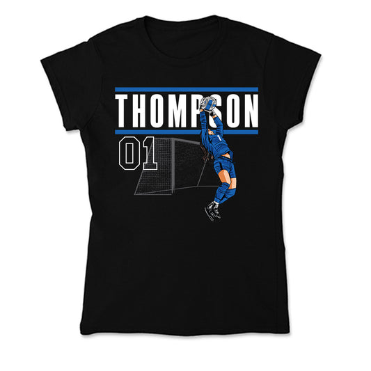 Buffalo - NCAA Women's Soccer : Lexie Thompson - Individual Caricature Soft Style Women’s T-Shirt-0