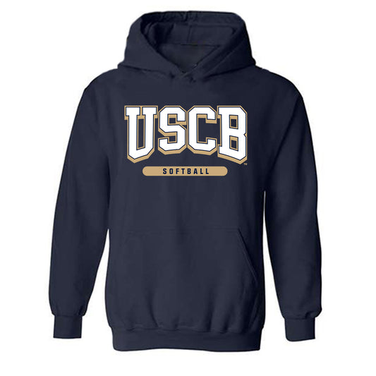 USCB - NCAA Softball : Caleigh Eubanks - Classic Shersey Hooded Sweatshirt-0