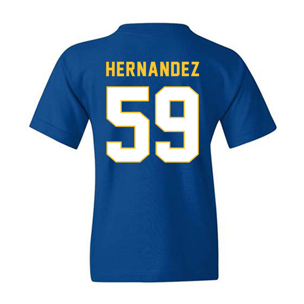 TAMUK - NCAA Football : Abraham Hernandez - Classic Shersey Youth T-Shirt-1